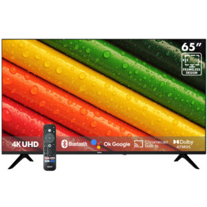Smart Tv Rca de 65″ – 4K UHD – Google TV – Comando por Voz y Bluetooth