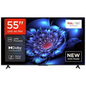 SMART TV 55 TCL PULGADAS P6K 4K UHD GOOGLE TV