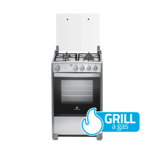 COCINA INDURAMA MERIDA 4 HORNILLAS 24" CON GRILL