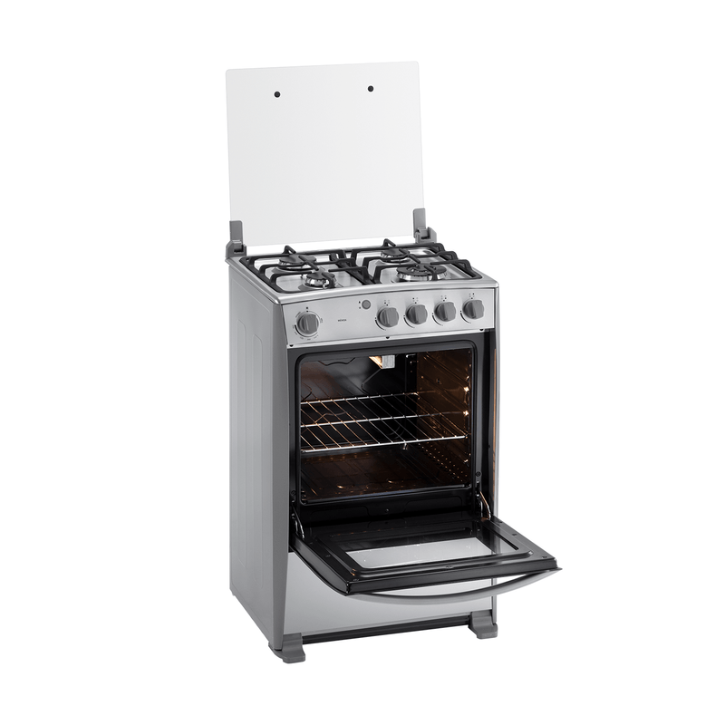 COCINA INDURAMA MERIDA 4 HORNILLAS 24" CON GRILL - Imagen 2