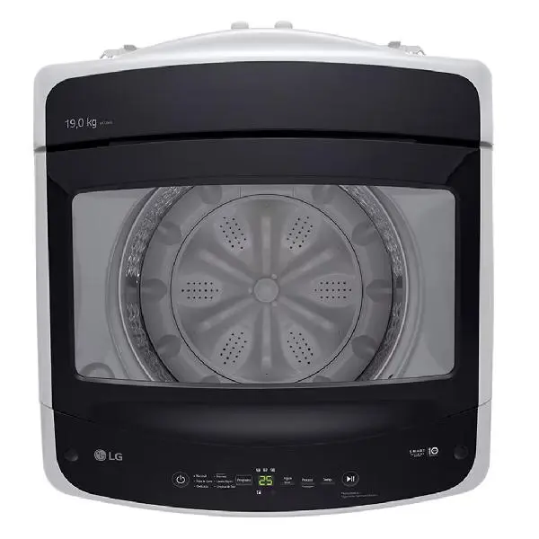 LAVADORA LG 19 KG CROMADA AUTOMATICA - Imagen 3