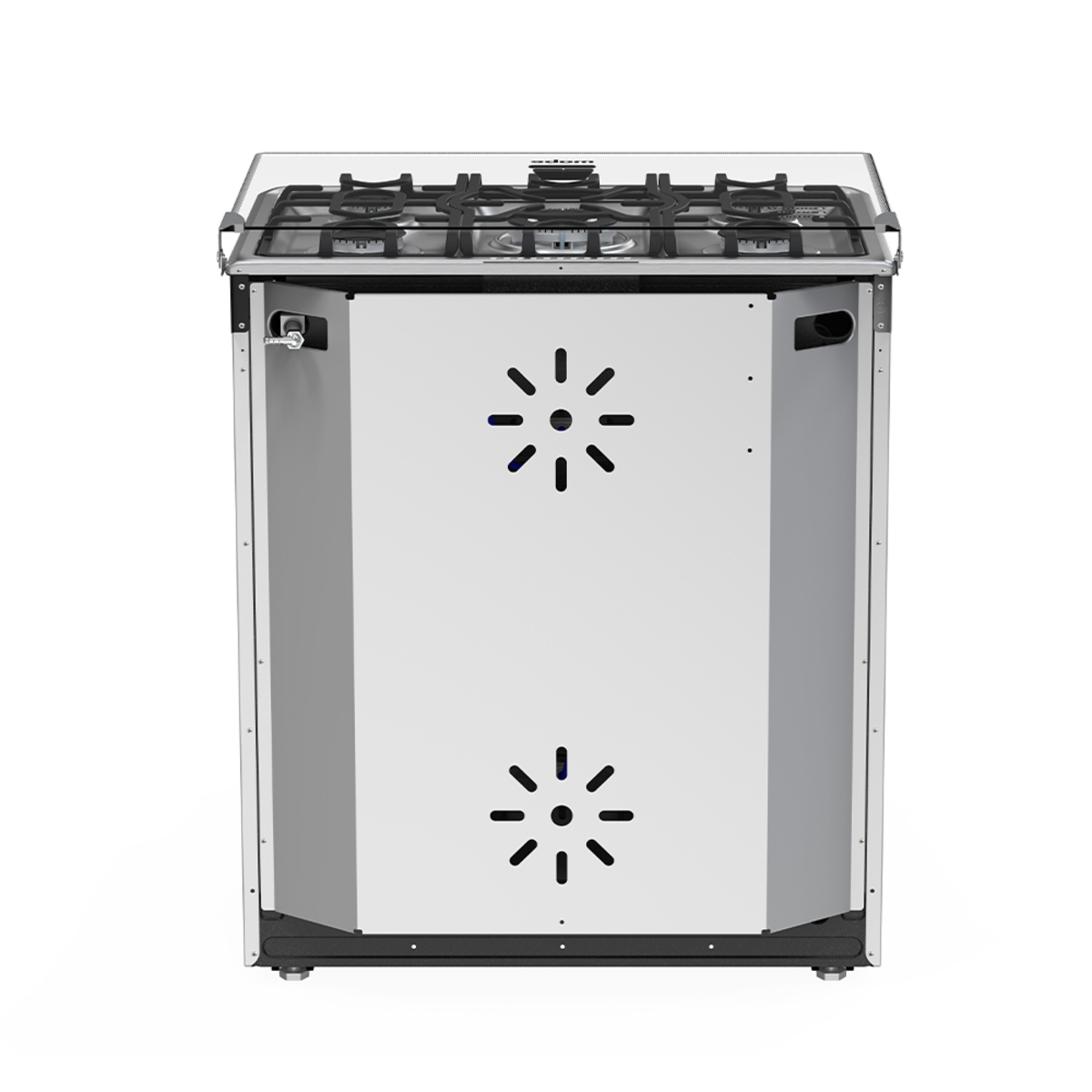 COCINA MABE 5 HORNILLAS CON GRILL EM7623FX0 - Imagen 5